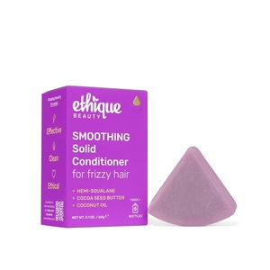 image:imageEthique CurlDefining Conditioner Bar with Shea Butter 212 oz  For thick curly hair plasticfree crueltyfree veganSmoothing Conditioner Bar