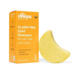 image:imageEthique CurlDefining Shampoo Bar with Shea Butter 388 oz  For thick curly hair plasticfree vegan crueltyfreeClarifying Shampoo Bar