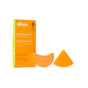 image:imageEthique Beauty Mini Sampler Solid Shampoo amp Conditioner Bar Set  2 Pack  Clarifying shampoo for oily hair with castor oil plasticfree crueltyfree vegan travel sizeVolumizing Solid Shampoo  Condiotioner