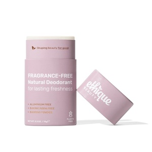 image:imageEthique Minimalist Unscented Deodorant Stick for Men amp Women  Natural AluminumFree PlasticFree Vegan CrueltyFree EcoFriendly 247 oz
